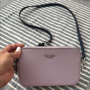 Kate Spade Purple Crossbody Bag with Adjustable Strap